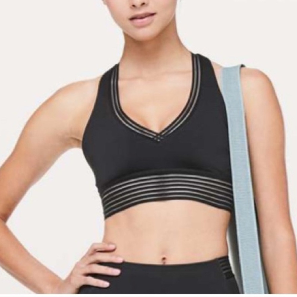 Lululemon FIND FOCUS BRA BLK size 10